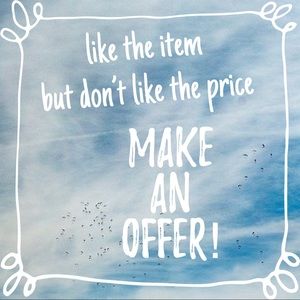 🦋MAKE AN OFFER🦋